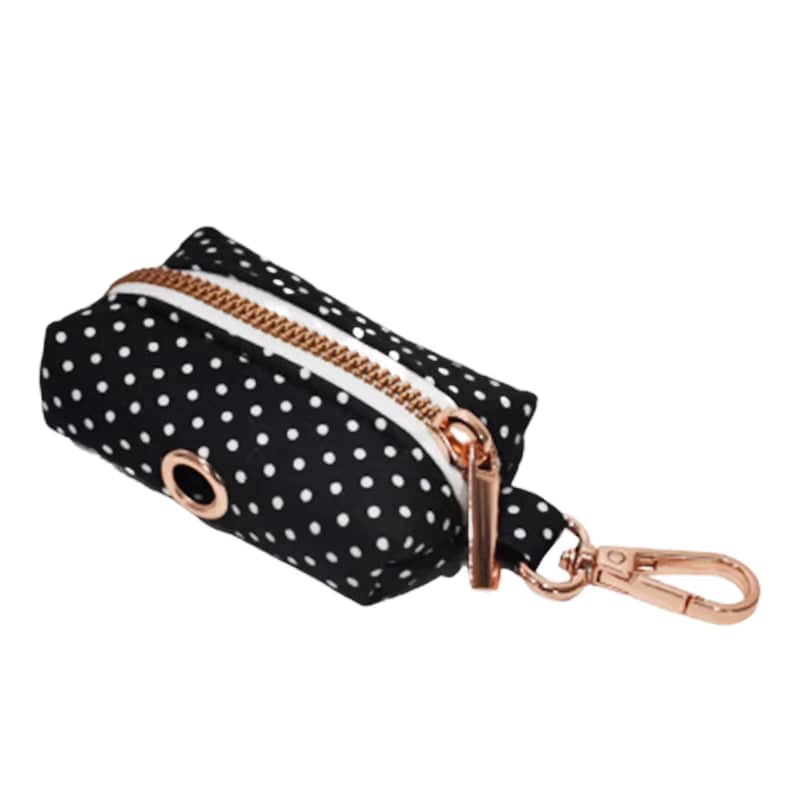 Black Polka Dot Print Set