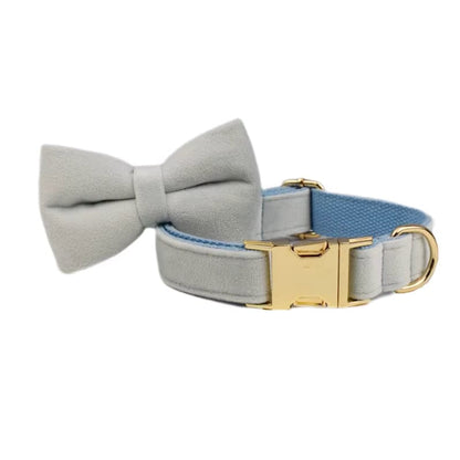 Light Blue Velvet Set