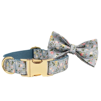 Dusty Blue Floral Set
